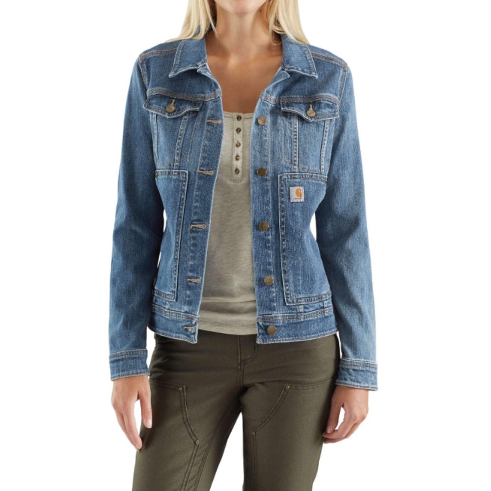 Carhartt Rugged Flex Relaxed Fit Jean Jacket